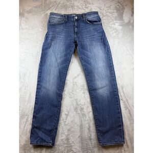 Mavi Jeans Men's Jake Slim Leg Size 35x32 Blue Mid Rise Stretch Denim